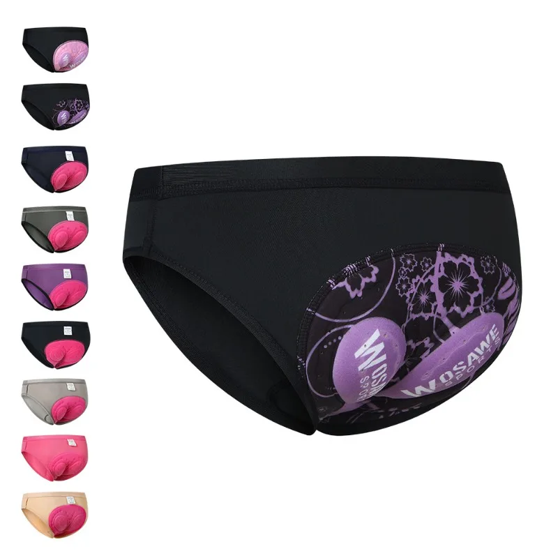 Padded Cycling Shorts - Wygodne, oddychające spodenki rowerowe z grubą