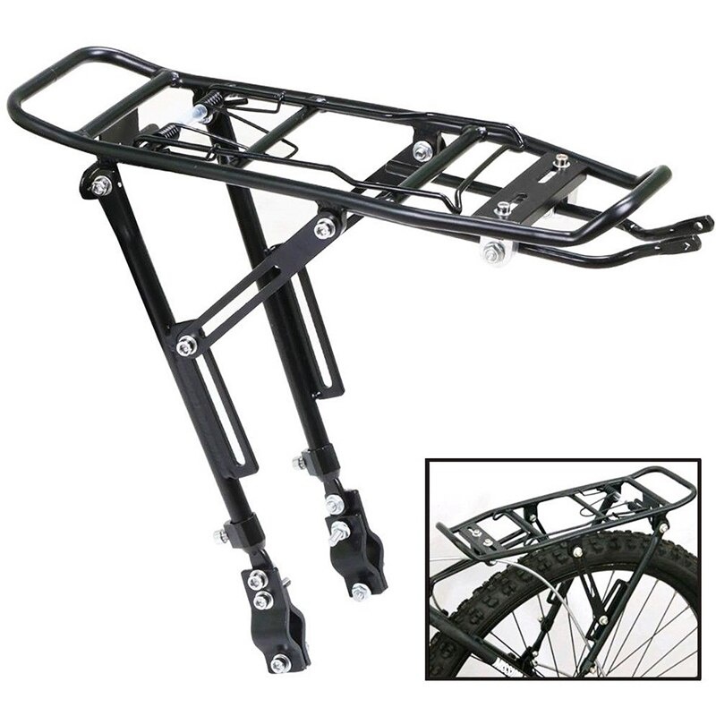 Bike Cargo Rack - 1PC Aluminiowy tylny bagażnik rowerowy Bagażnik