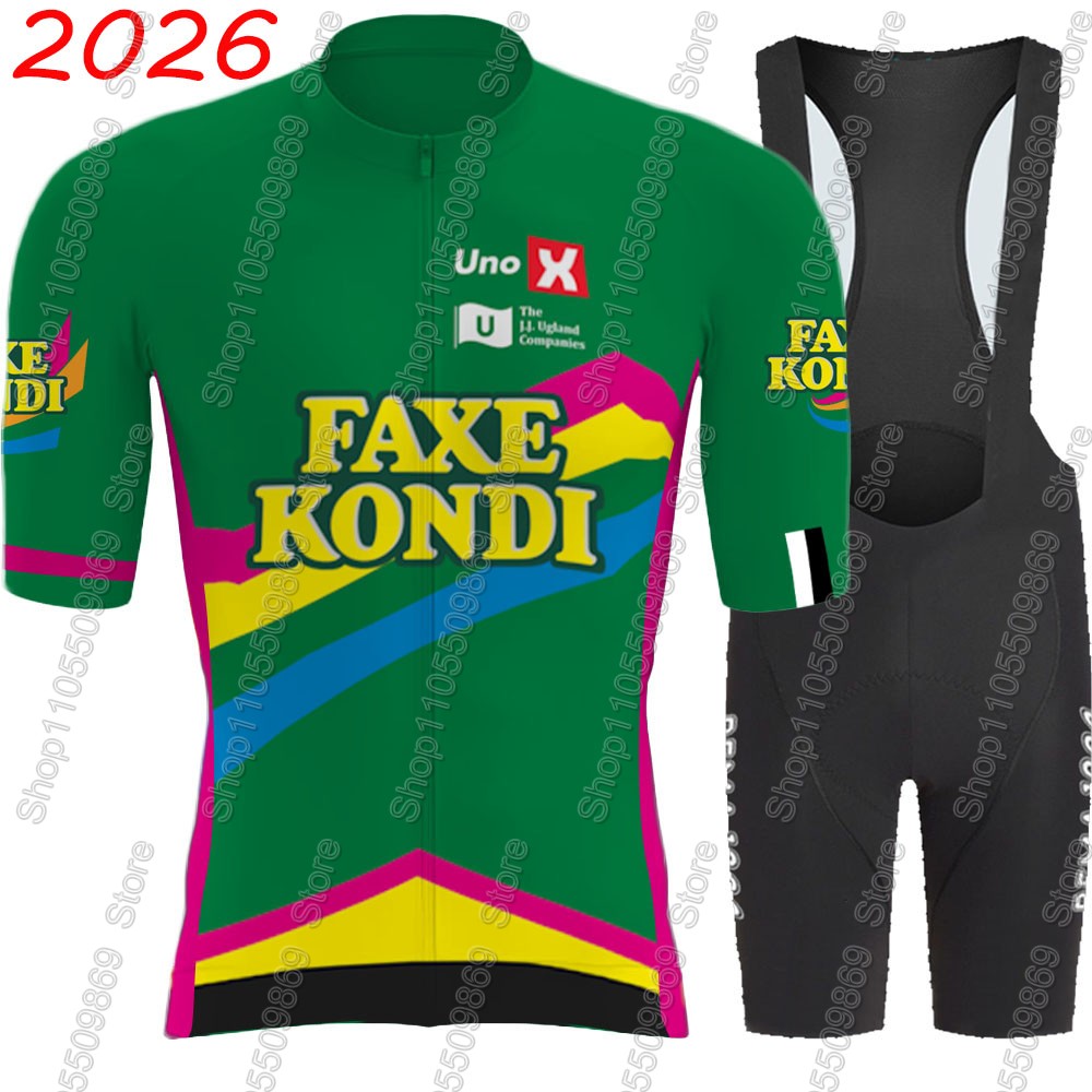 Padded Cycling Shorts - Zestaw kolarski UNO X 2026 Pro