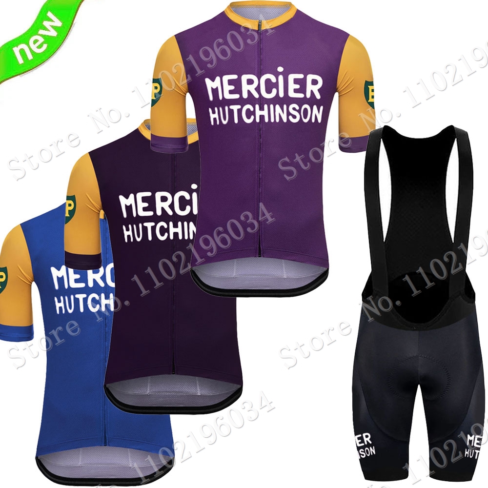 Padded Cycling Shorts - 2023 Mercier Pro Team Retro kolarstwo