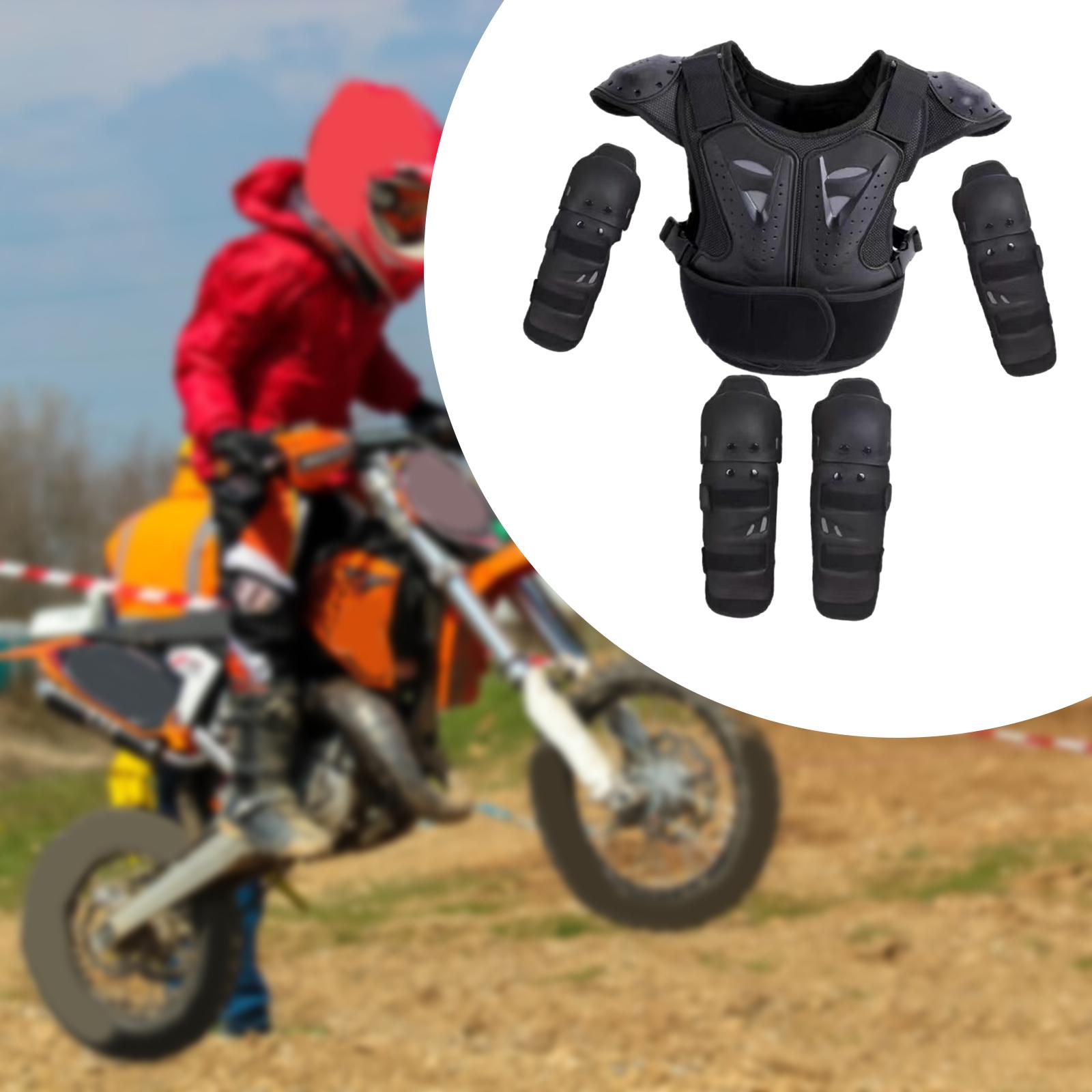 Cycling Protective Gear For Kids - Dziecięcy kombinezon ochronny na motocykl, pełna