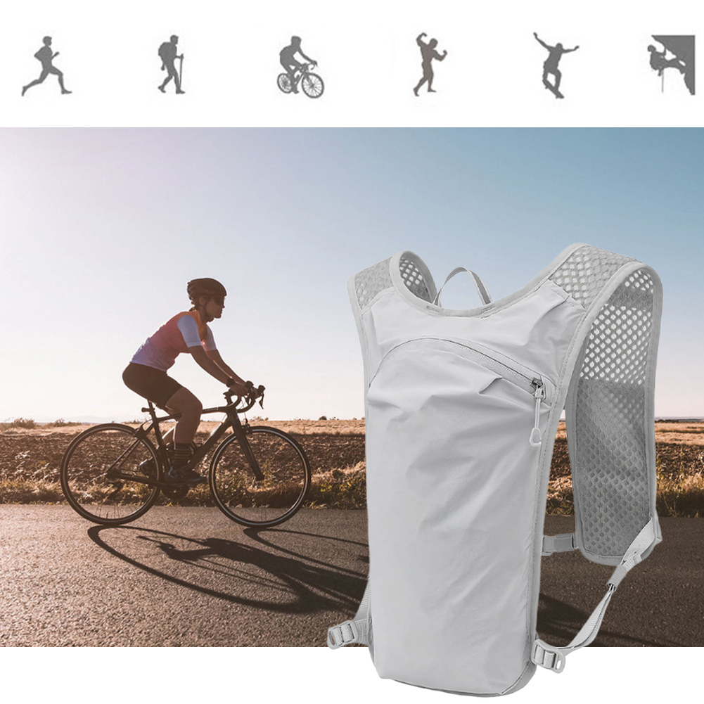 Cycling Gear Backpack - Damska Męska Kamizelka do Biegania z