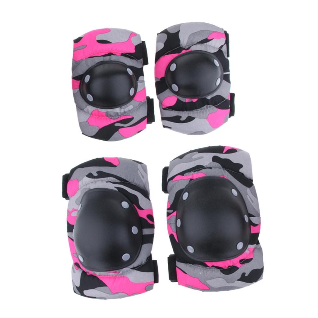 Cycling Protective Gear For Kids - Zestaw ochraniaczy na kolana, łokcie i