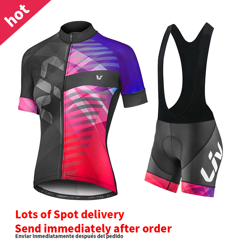 Padded Cycling Shorts - Koszulka kolarska Liv zestaw szortów 2023