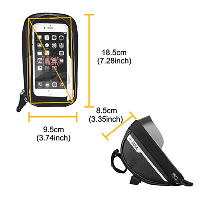 Wodoodporna torba rowerowa na  – Cycling Gear Pouch recenzja i cena