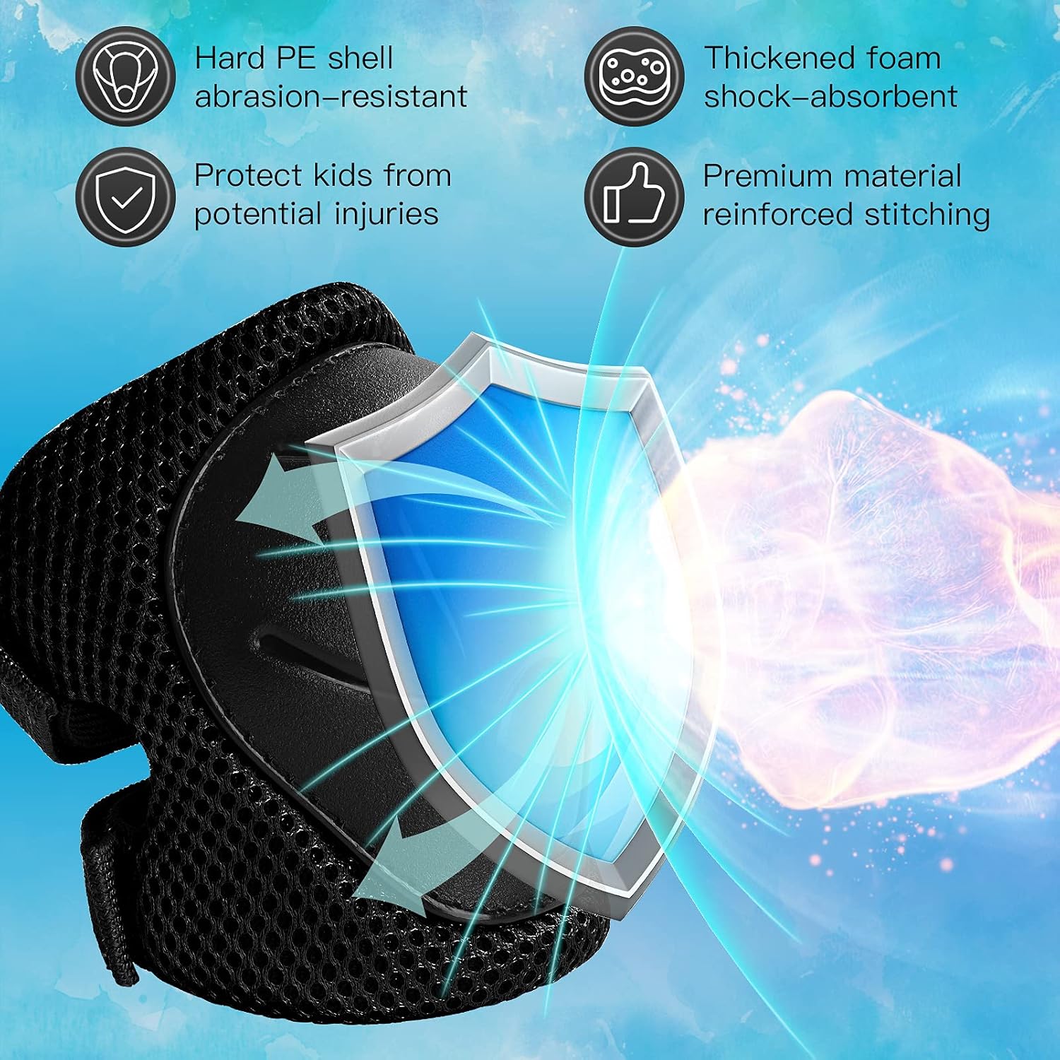6-częściowy zestaw ochraniaczy – Cycling Protective Gear For Kids recenzja i cena