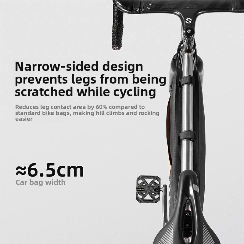Torba rowerowa trójkątna, w pe – Cycling Gear Pouch recenzja i cena