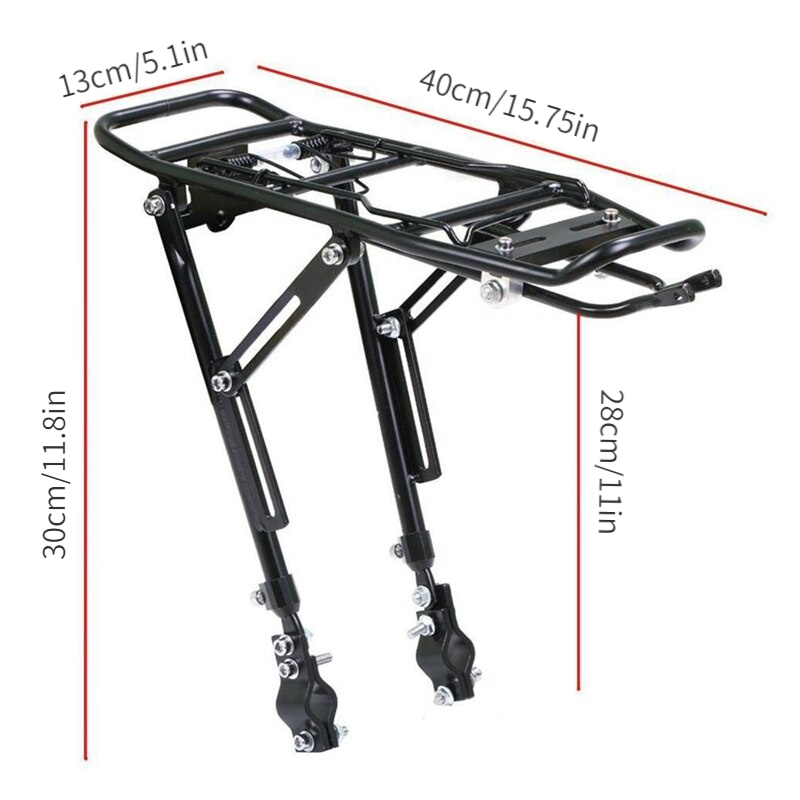 1PC Aluminiowy tylny bagażnik  – Bike Cargo Rack recenzja i cena