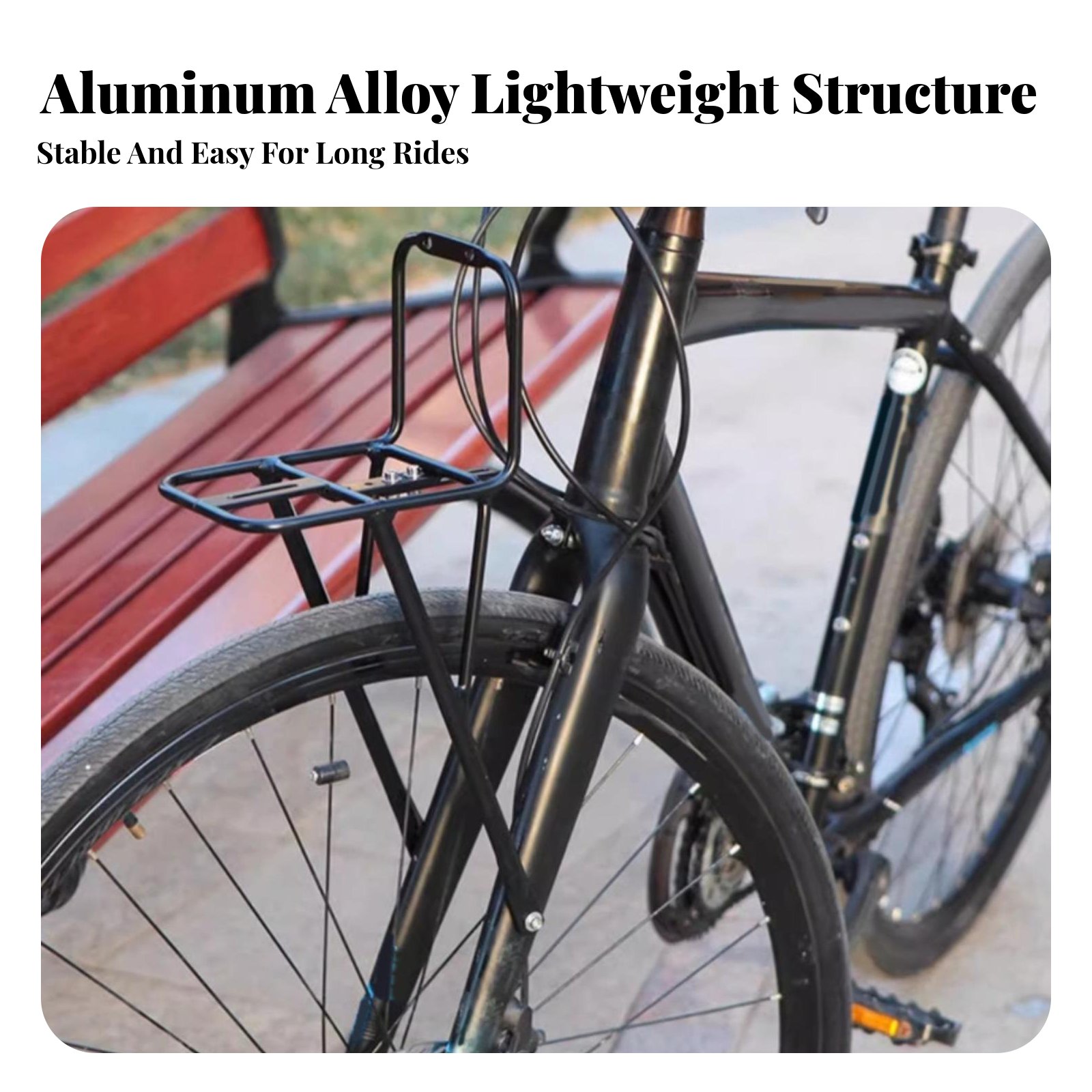 Lekki aluminiowy bagażnik prze – Bike Cargo Rack recenzja i cena