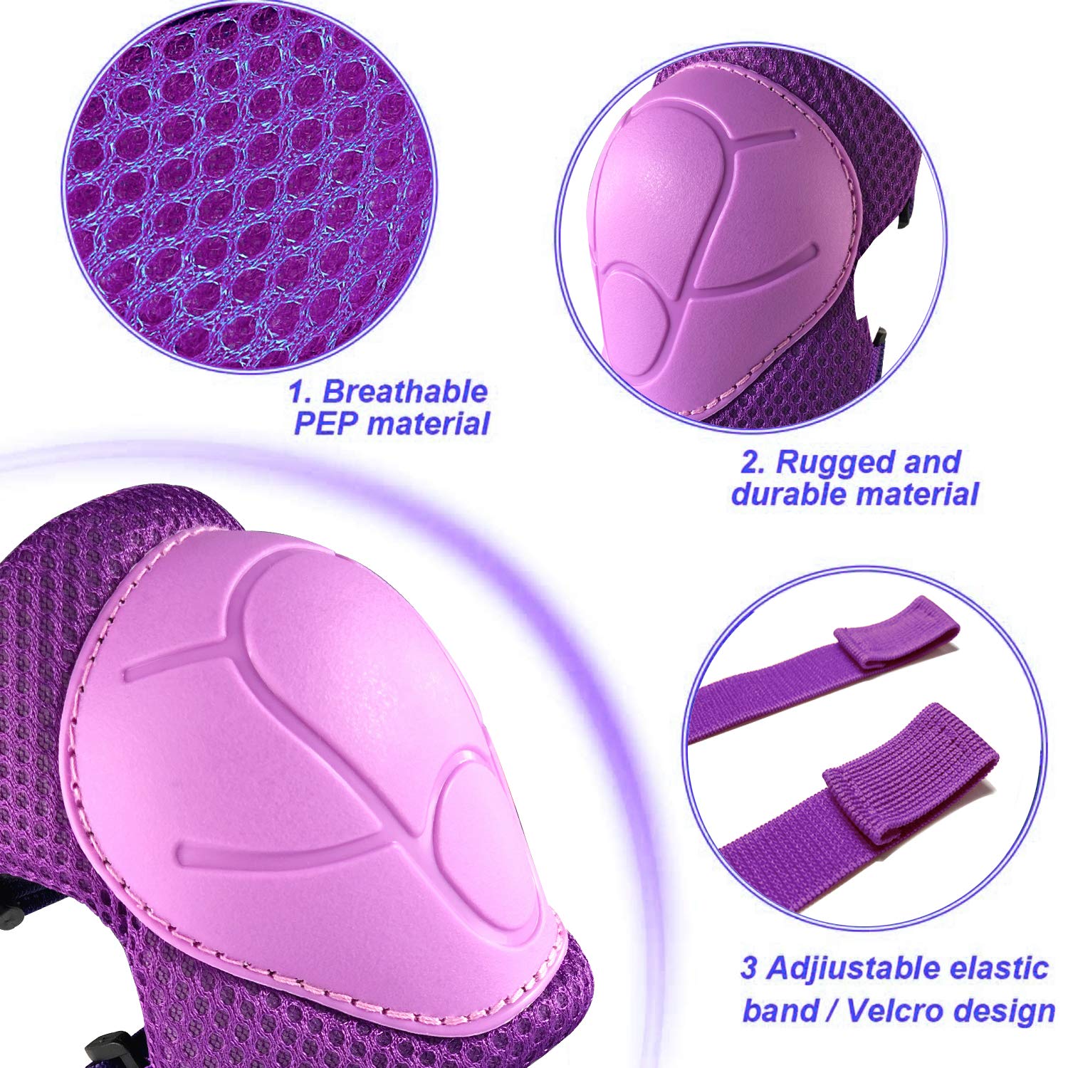 Ochraniacze na kolana i łokcie – Cycling Protective Gear For Kids recenzja i cena