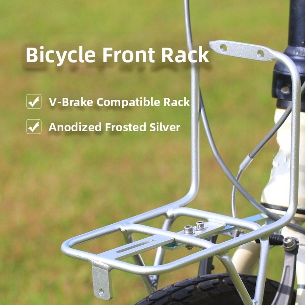 Aluminiowy koszyk przedni ze s – Bike Cargo Rack recenzja i cena