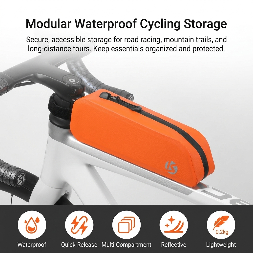 Wodoodporna torba na ramę rowe – Cycling Gear Pouch recenzja i cena