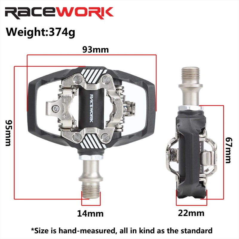 Pedały MTB RACEWORK typu \