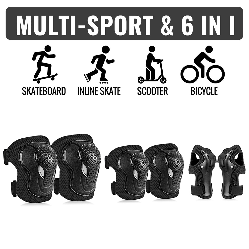 GOMOREON 6 sztuk/zestaw dzieci – Cycling Protective Gear For Kids recenzja i cena