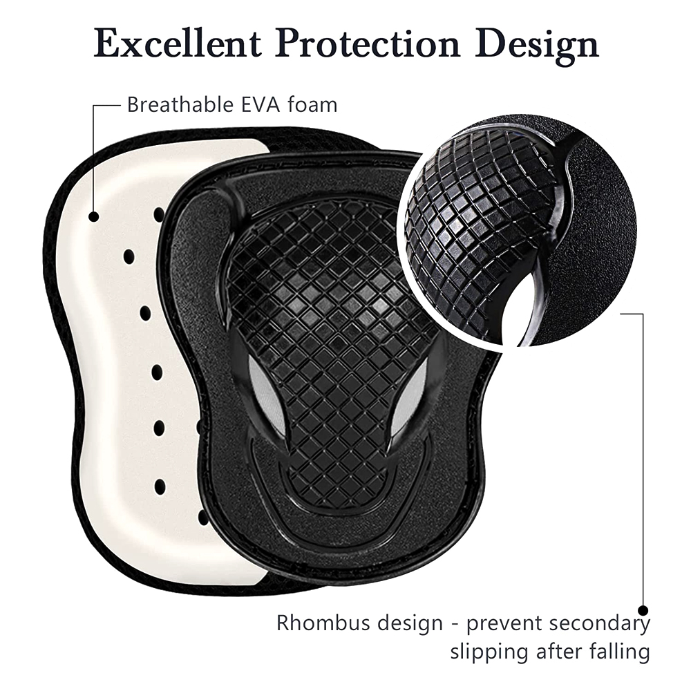 GOMOREON 6 sztuk/zestaw dzieci – Cycling Protective Gear For Kids recenzja i cena