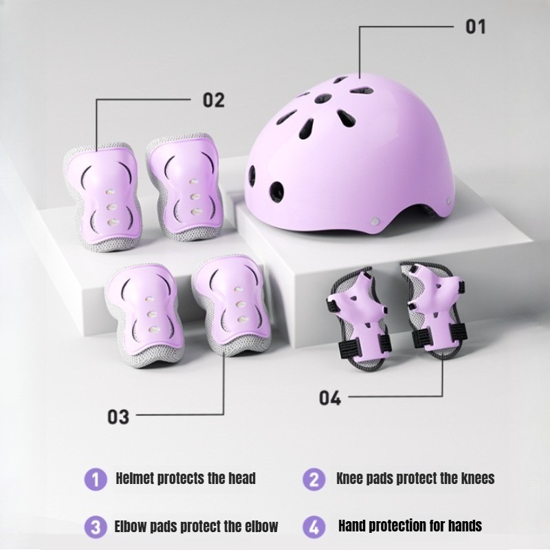 7-częściowy zestaw ochraniaczy – Cycling Protective Gear For Kids recenzja i cena