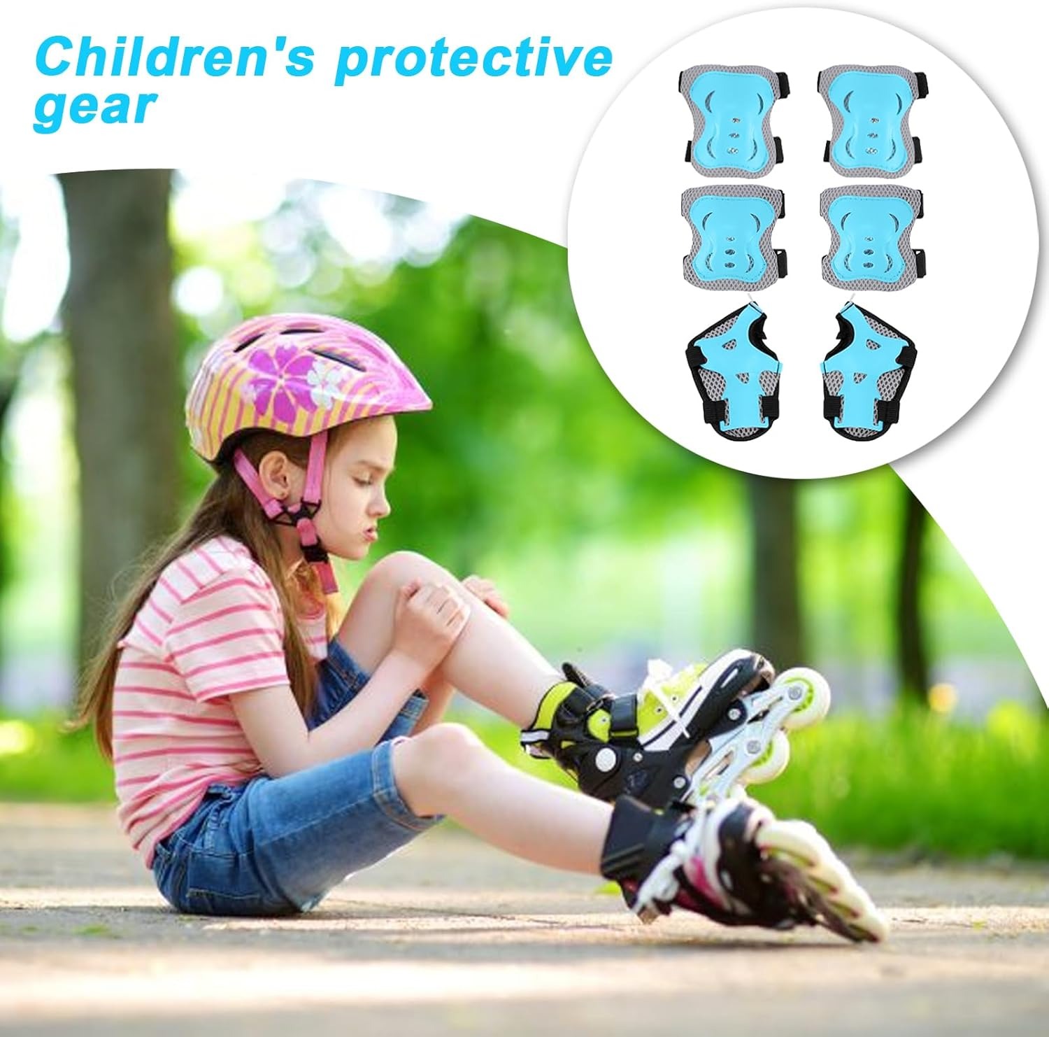 Ochraniacze na kolana i łokcie – Cycling Protective Gear For Kids recenzja i cena