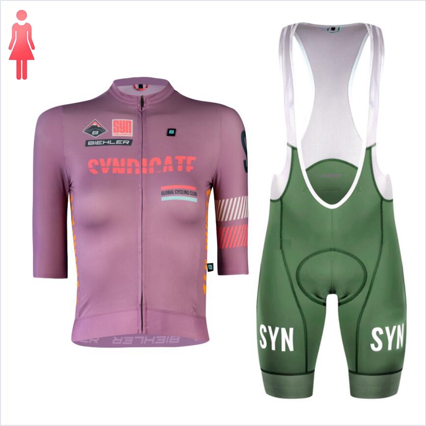 SYN Purple short sleeve Jersey – Cycling Gear Women Sale recenzja i cena