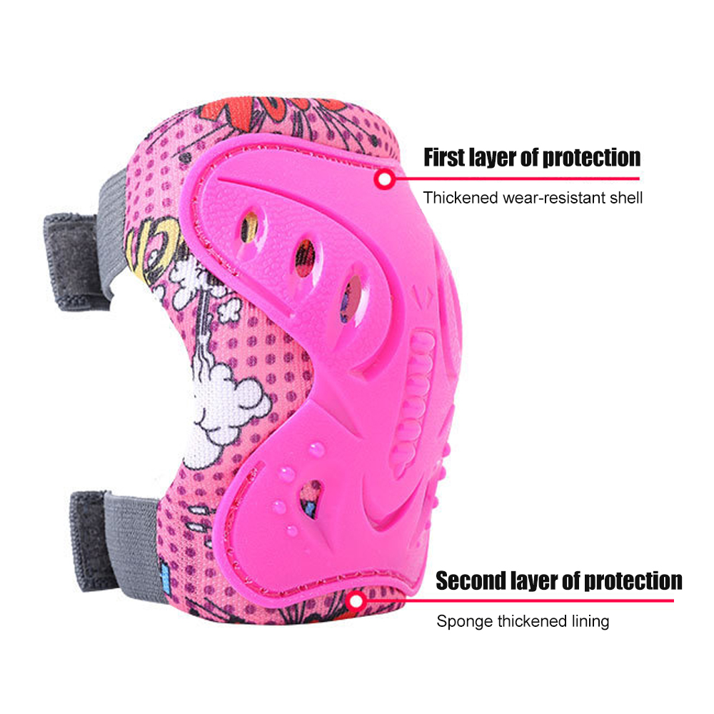 6 szt. Ochraniacze na kolana i – Cycling Protective Gear For Kids recenzja i cena