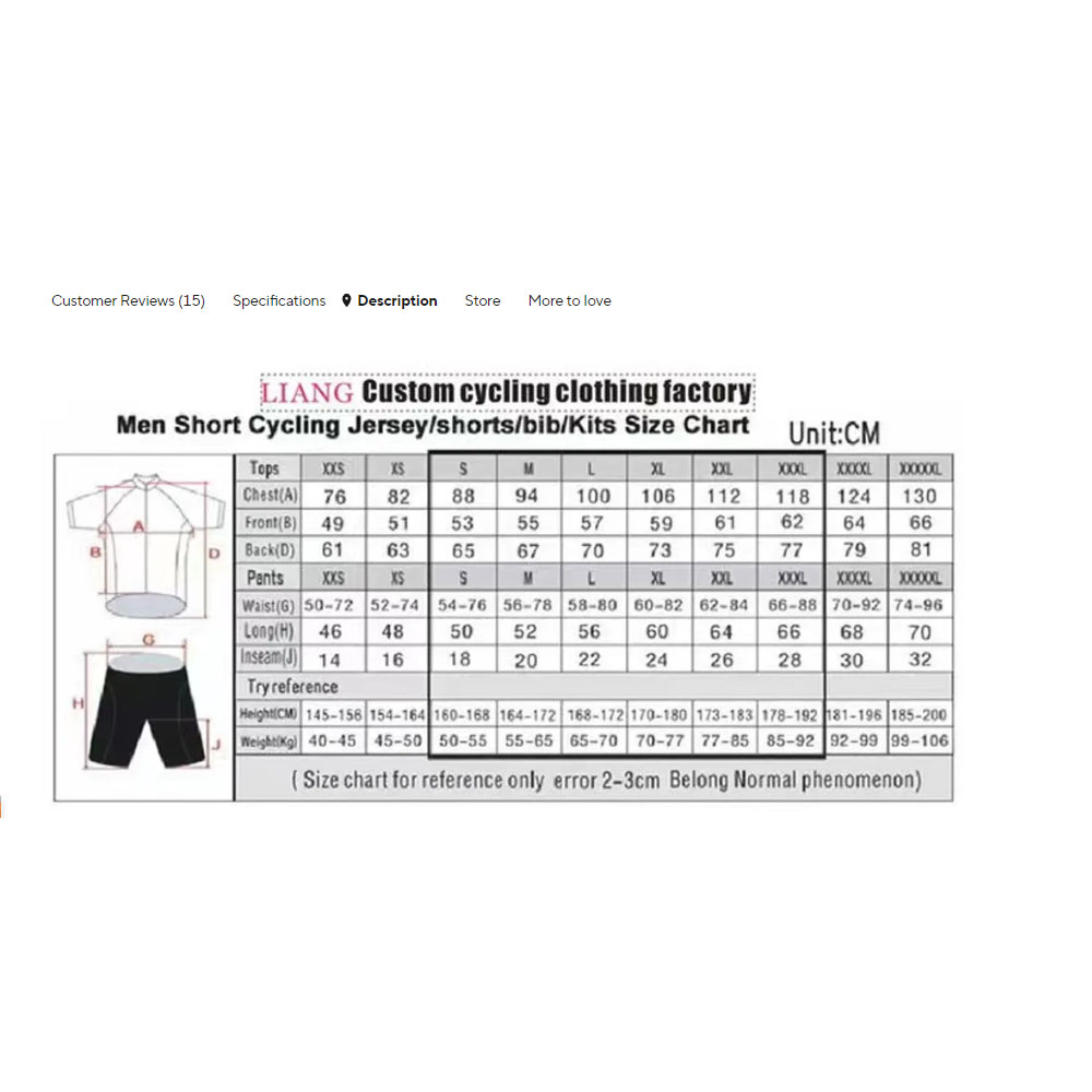 Zestaw kolarski reprezentacji  – Padded Cycling Shorts recenzja i cena