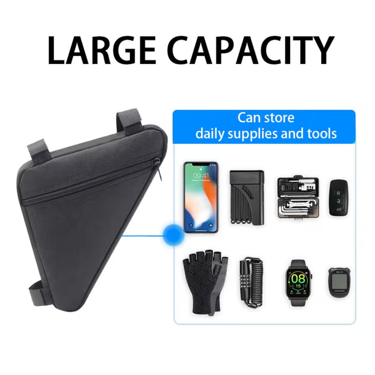 Torba rowerowa trójkątna PINMO – Cycling Gear Pouch recenzja i cena