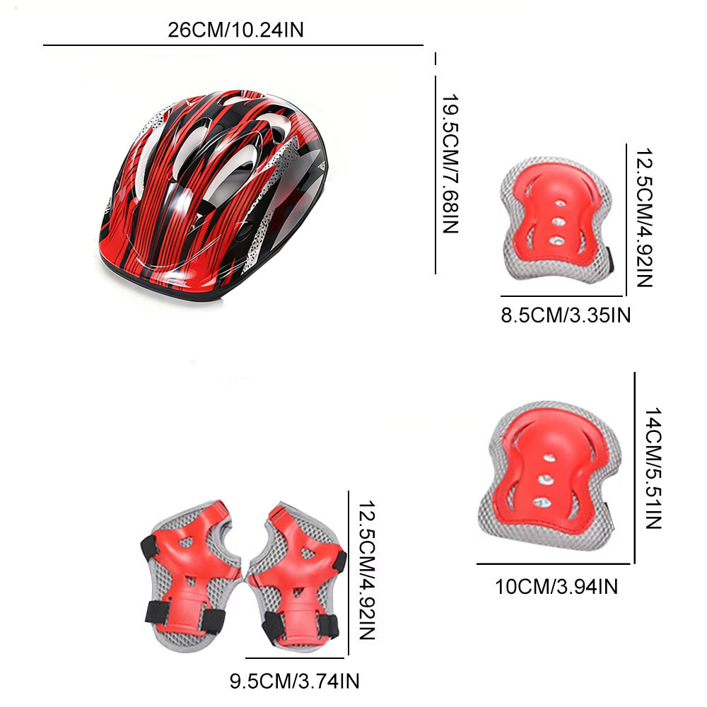 Zestaw ochraniaczy rowerowych  – Cycling Protective Gear For Kids recenzja i cena